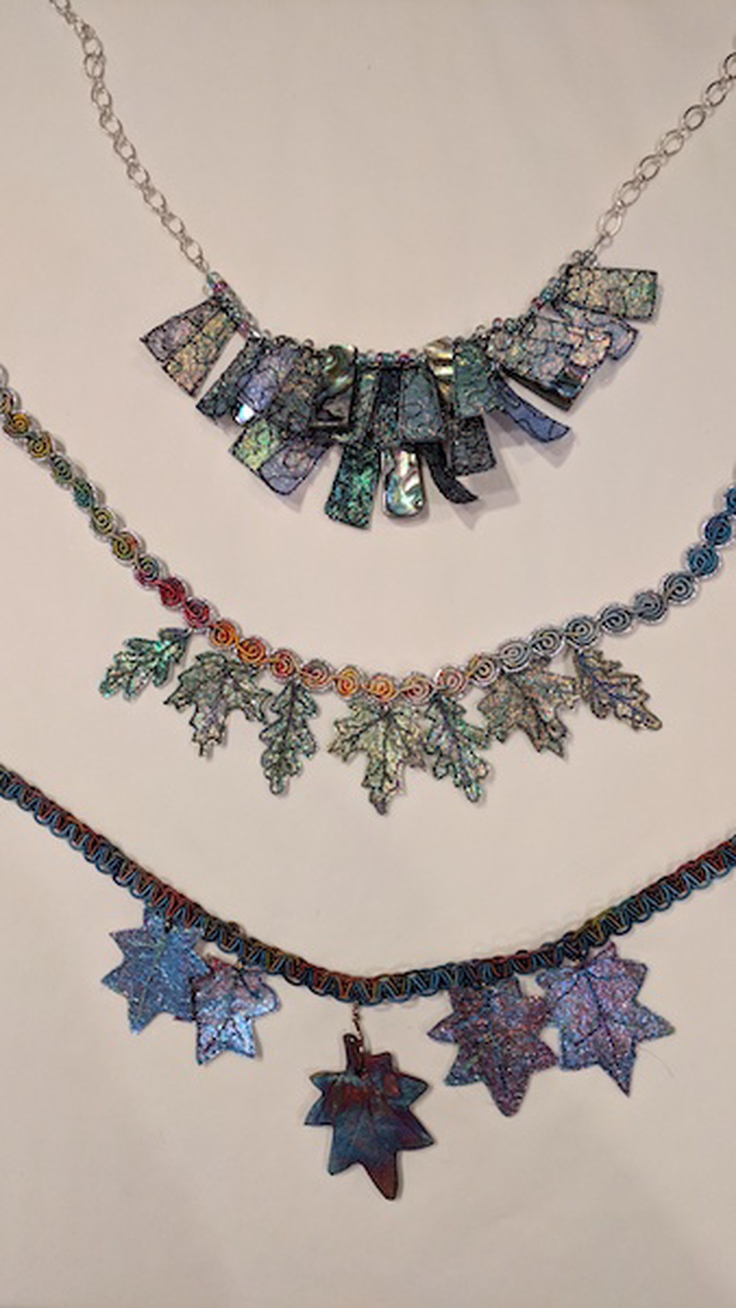 Angelina fiber necklaces