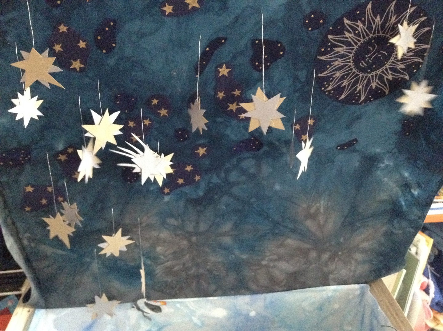 ceiling and stars