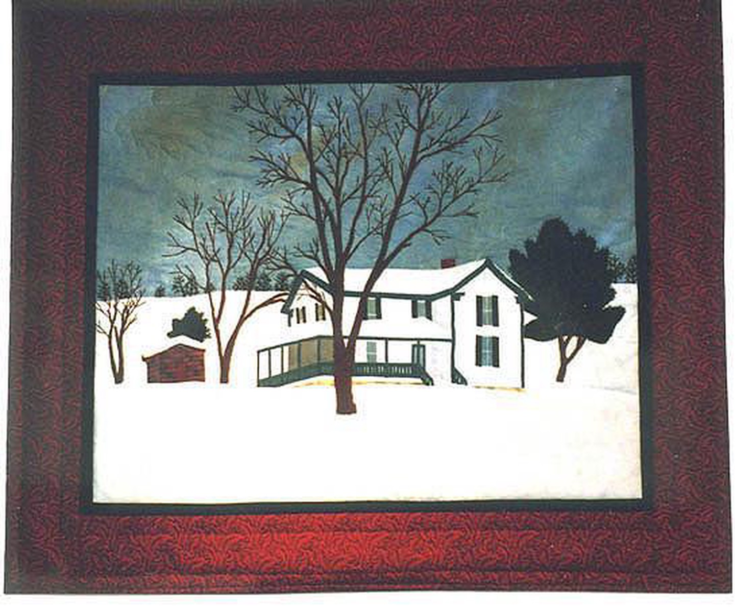 Farmhouse in Winter